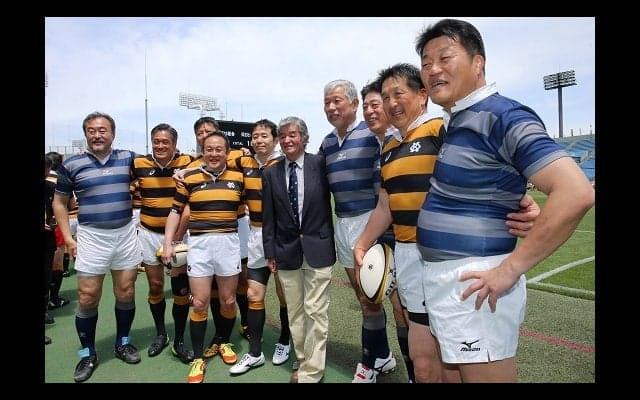  良き仲間と良き時間。1984年度大学選手権決勝メンバーがレジェンドマッチ。 