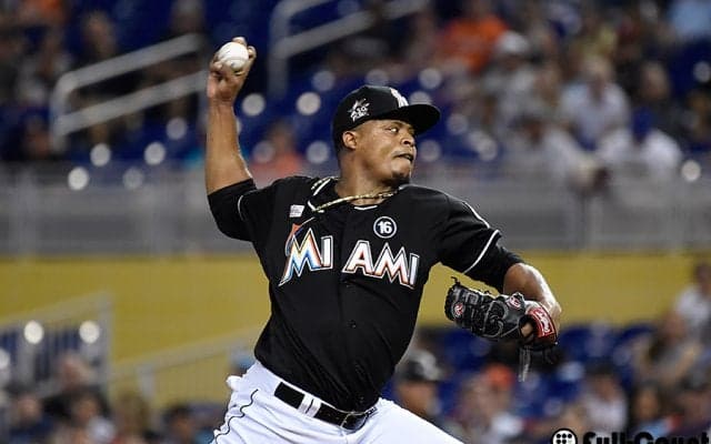 マーリンズ・ボルケスがメジャー今季初ノーノー！　98球で無安打零封10奪三振