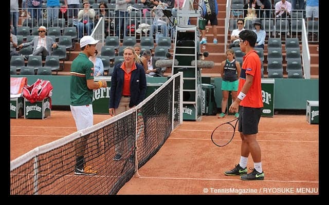 錦織が3回戦で韓国のチョン・ヒョンと対戦、第1セットは錦織が先取 [全仏オープン]