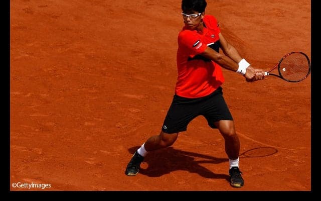 錦織とチョン・ヒョンの3回戦は最終セットに突入 [全仏オープン]