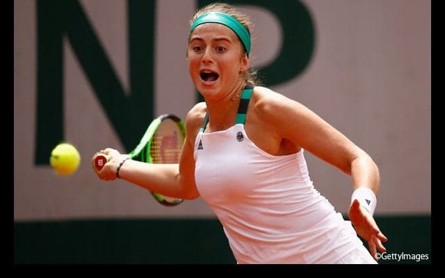 19歳のオスタペンコがストーサーを倒してノーシードから準々決勝進出 [全仏オープン]