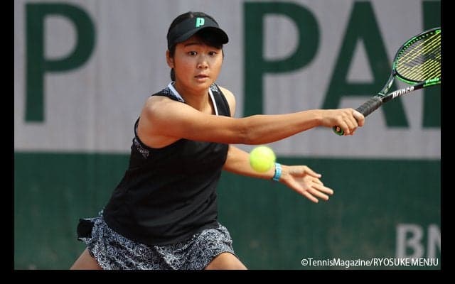 ジュニア本戦がスタート、宮本愛弓と永田杏里はシード勢に敗れて初戦突破ならず [全仏オープン]