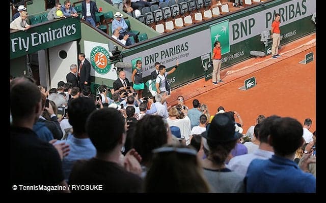 日曜日の振り返りと、マレー、ワウリンカ、ハレプ...月曜日の展望 [全仏オープン]