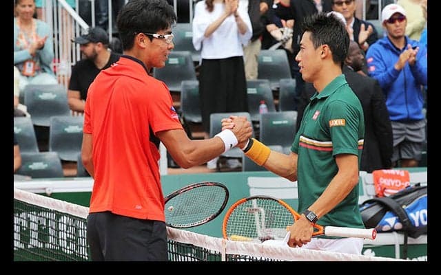 雨による順延が錦織を助ける、チョンは「圭とプレーできたことは名誉なこと」とコメント [全仏オープン]