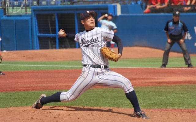 プロ注目右腕・近藤弘樹＆草場亮太が好投し快勝！NPBスカウトも高評価【全日本大学野球選手権】