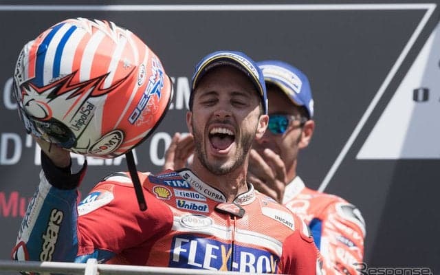 【MotoGP イタリアGP】ドヴィツィオーゾが地元イタリアで今季初優勝
