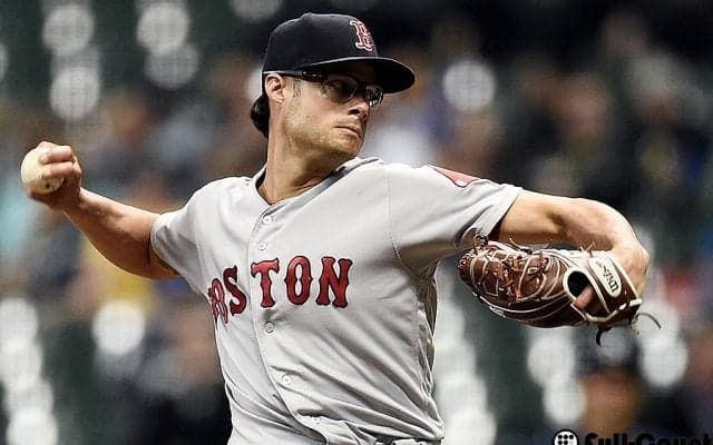 Rソックス右腕がツーシームで166キロ超!?　今季メジャー最速を記録