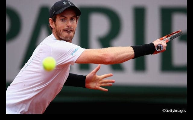 錦織から第3セットを奪ったマレーが4強入りに王手 [全仏オープン]