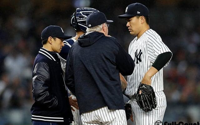 「通訳はマウンドに上がるな」-田中将大に“指摘”の米解説者が批判受け謝罪