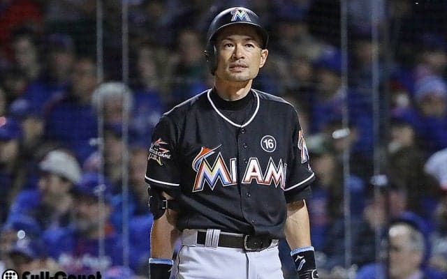 イチロー代打も2試合連続で空振り三振、打率.178に　マーリンズは勝利