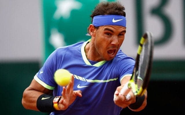 ナダルが全仏ベスト4に進出、カレノブスタは途中棄権