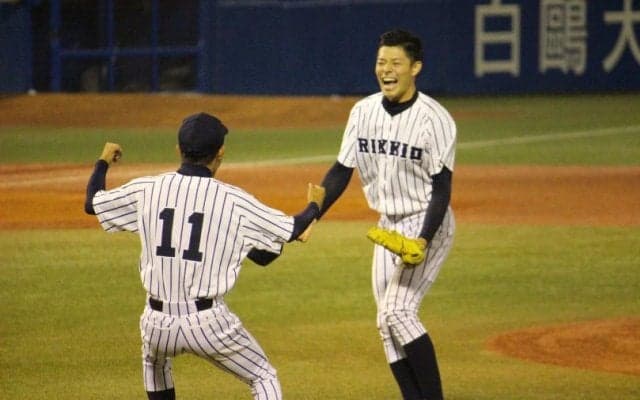 強心臓1年生・中川颯が好救援し立大4強「プレッシャーが背中を押してくれた」【全日本大学野球選手