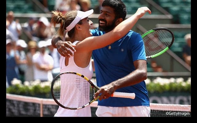 ダブロウスキーとボパンナがミックスダブルスでグランドスラム初優勝 [全仏オープン]