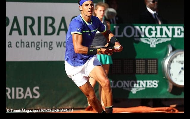 ナダルがティームにストレート勝利で3年ぶりの決勝進出 [全仏オープン]