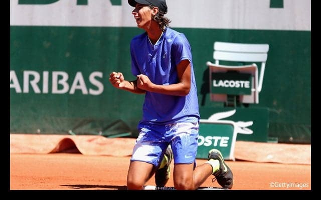 男子はポピュリンがクーンを下して優勝 [全仏オープン・ジュニア]