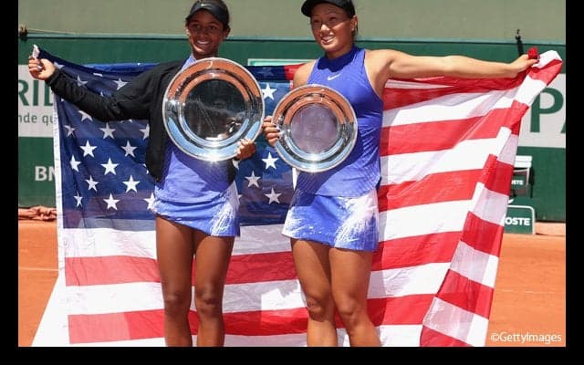 女子はオスィグウェがクレア・リューとのアメリカ対決を制して優勝 [全仏オープン・ジュニア]