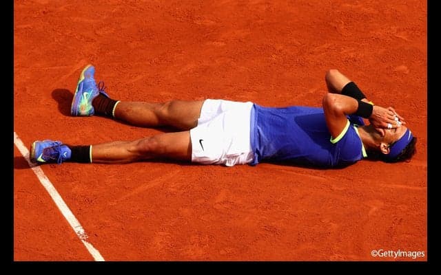 ナダルがワウリンカをストレートで破り、完全優勝でグランドスラム通算15勝目 [全仏オープン]