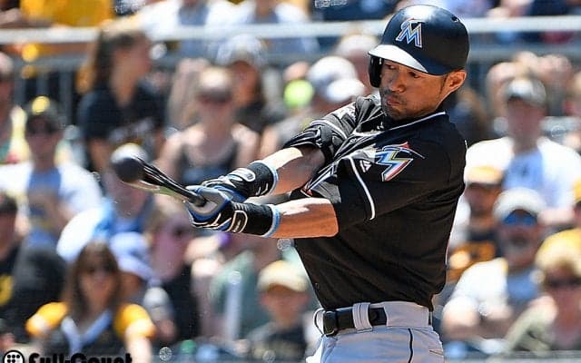 イチロー11戦ぶり先発で今季2号、複数本塁打は4年ぶり　通算3046安打に