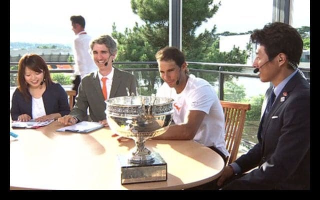 【全仏オープンDAY15_WOWOW動画】ワウリンカ対ナダル、女子ダブルス決勝、ナダル/オスタペンコ インタビュー、レジェンドダブルス、表彰式ほか