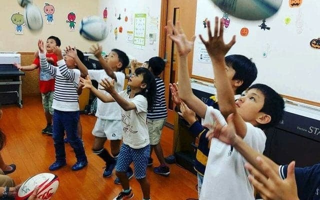 ラグビー＋音楽プログラム「ラグビーリトミック」＆元日本代表トークショー開催