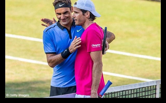 フェデラーが10週間ぶりの試合で、引退間近のハースに敗れる [メルセデス・カップ]