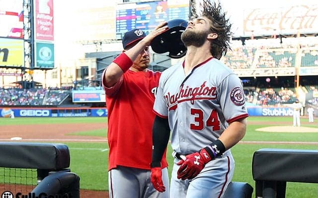 ハーパーが自己最速187キロの衝撃弾丸ソロ　米実況も「まるでロケット」