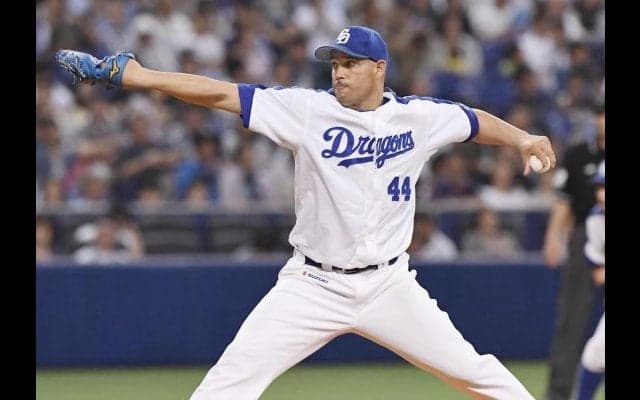 バルデス好投で3勝目！中日が連敗を3で止める！