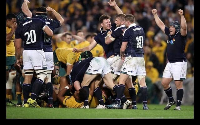  スコットランドが5年ぶりに豪州で歓喜！　世界ランク3位のワラビーズ下す 