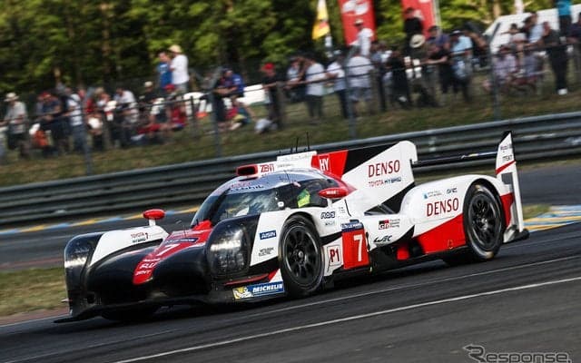【ルマン24時間】注目の決勝レースがスタート、早くもトヨタとポルシェが混戦
