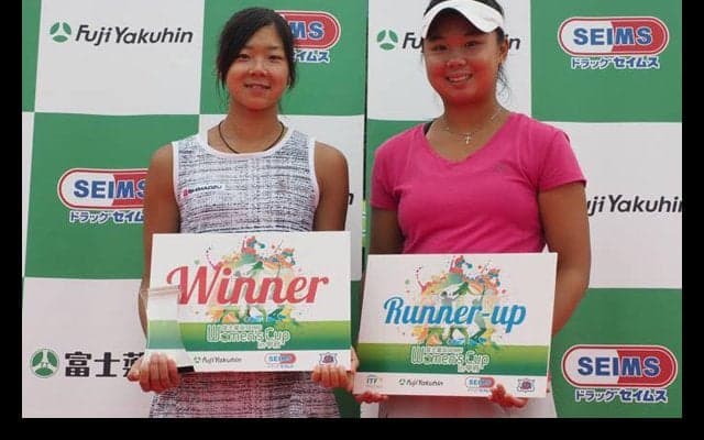 プロ1年目の加治遥が2.5万ドル大会初優勝 [富士薬品セイムス ウィメンズカップ]