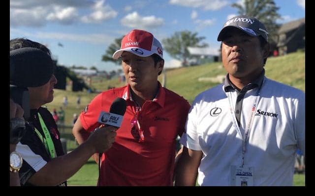 チーム松山が見た最終日の松山英樹「メジャーの優勝争いでもすごく落ち着いていて自分のやるべきことに集中していた」