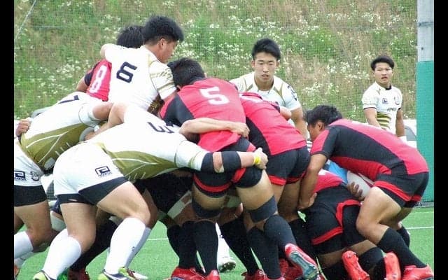  帝京大が11トライ、75-22で流経大を圧倒。春季大会全勝優勝。 