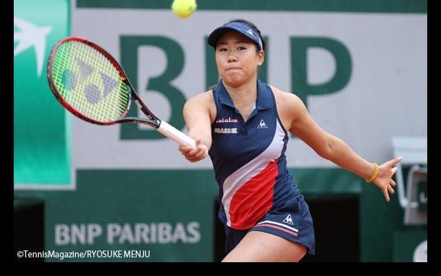 日比野菜緒はシニアコバに敗れ、単複ともに初戦敗退 [AEGONクラシック・バーミンガム]