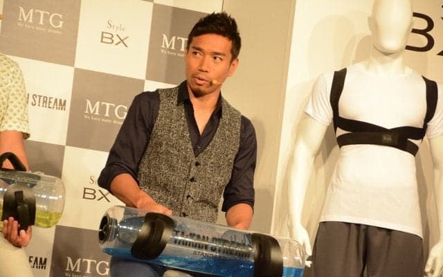 水のチカラで体幹を鍛える「TAIKAN STREAM」開発に長友佑都が関わった背景…片山晋呉の発想力と、松下社長の情熱