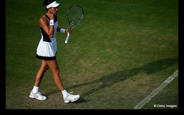 ムグルッサがグラスコート初戦で21歳クリチコバに辛勝 [AEGONクラシック・バーミンガム]