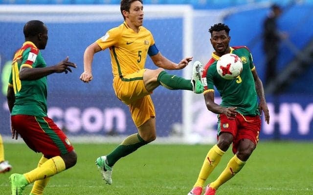 アジア王者オーストラリア、アフリカ王者カメルーンと引き分ける