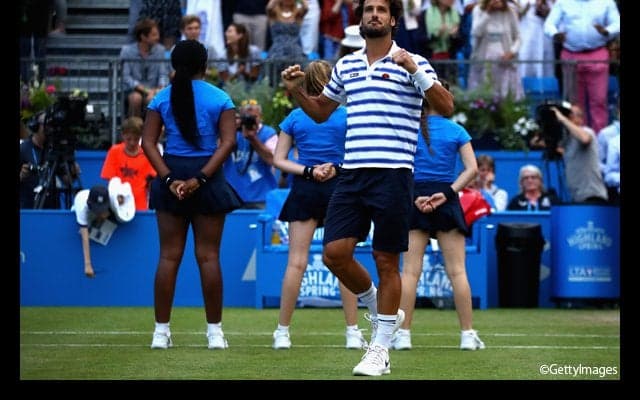 ロペス、ミュラーの好調ベテラン勢が準決勝へ [AEGON選手権]