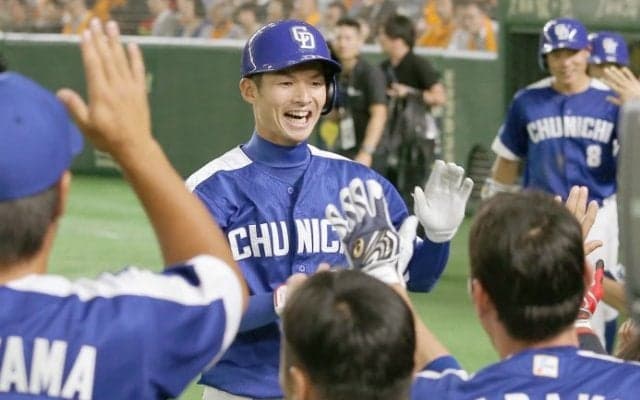 強竜打線爆発！中日が今季最多の17安打！小笠原が2勝目！