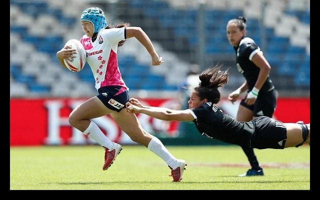  女子セブンズ日本代表、NZと競るも金星ならず。フランス大会初日は3連敗 