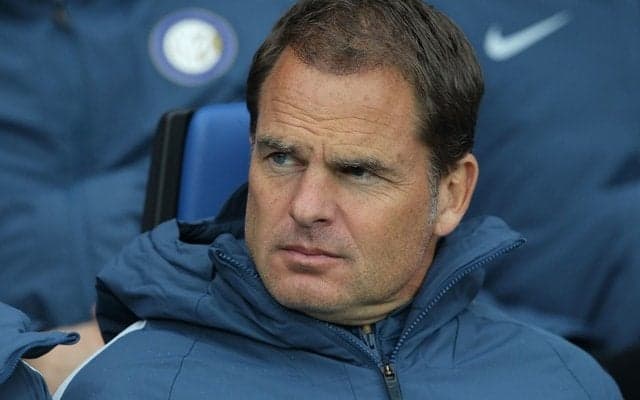 インテル解任のデ・ブール監督、クリスタル・パレスと契約間近か