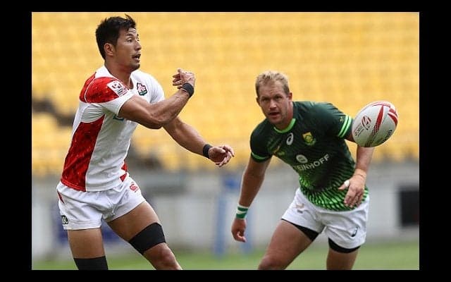  男子セブンズ日本代表専任契約第１号選手はパナソニック、鶴ヶ﨑好昭。
 