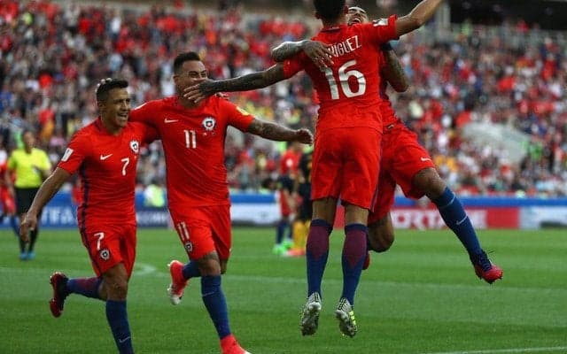 チリがオーストラリアと引き分け、コンフェデ杯準決勝でポルトガルと対戦