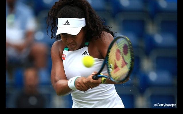 大坂なおみが尾﨑里紗との日本人対決を制して2週連続初戦突破 [AEGON国際イーストボーン]