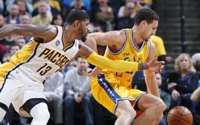 来夏のレイカーズ移籍が有力なポール・ジョージがクレイ・トンプソンを勧誘？