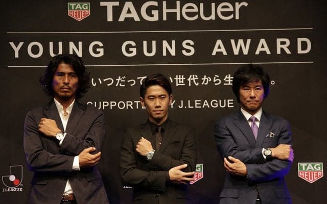 タグ・ホイヤー、23歳以下のJリーグ選手11名を表彰する「ヤングガン アワード」発足