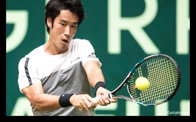 杉田祐一がATPツアー初の決勝進出、バグダティスは第3セットでリタイア [アンタルヤ・オープン]