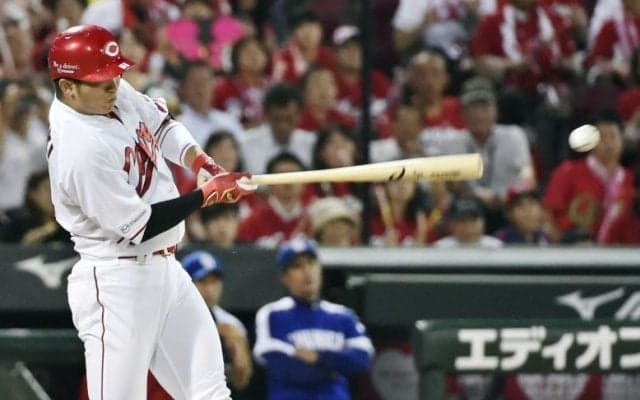 鈴木が決勝打＆ジョンソン3勝目！広島東洋が逆転勝ち！