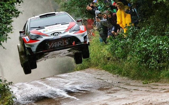 WRCポーランド：競技2日目を終えてヤリスWRCのラトバラが総合3位、ラッピはリタイア