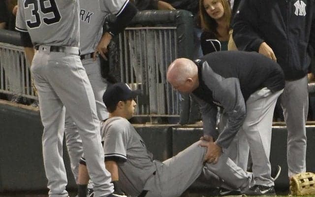 ヤンキースの有望株、デビュー戦で今季絶望の重傷