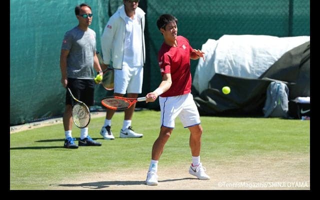 「2週目に勝ち進む自信はない」と錦織は複雑な心境をみせるも、フェデラーは高評価 [ウィンブルドンPreview]